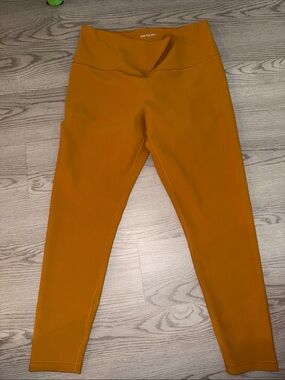 CALIA by Carrie Underwood Mustard Gold High-Rise Leggings
